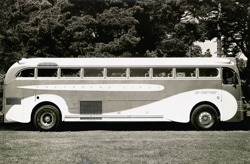 Detail of Greyhound Bus by Anonymous