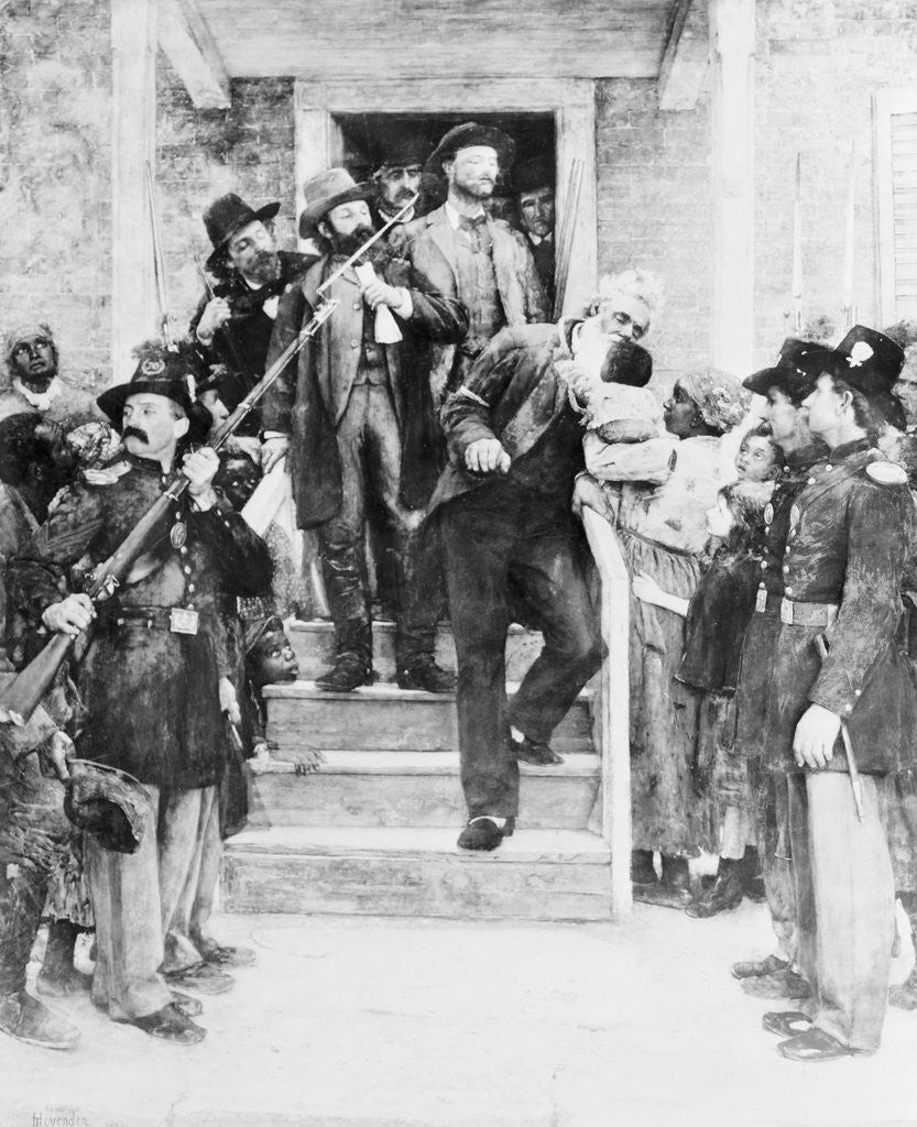 Detail of John Brown Being Led to Gallows by Anonymous