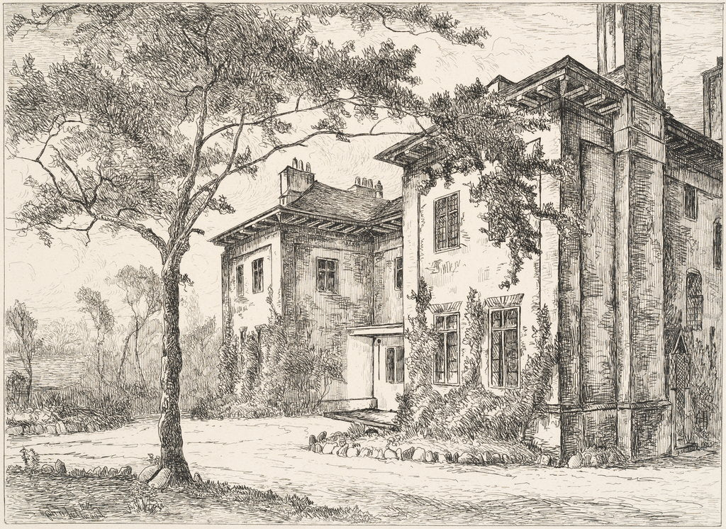 Detail of The Old Deanery by John Fullwood
