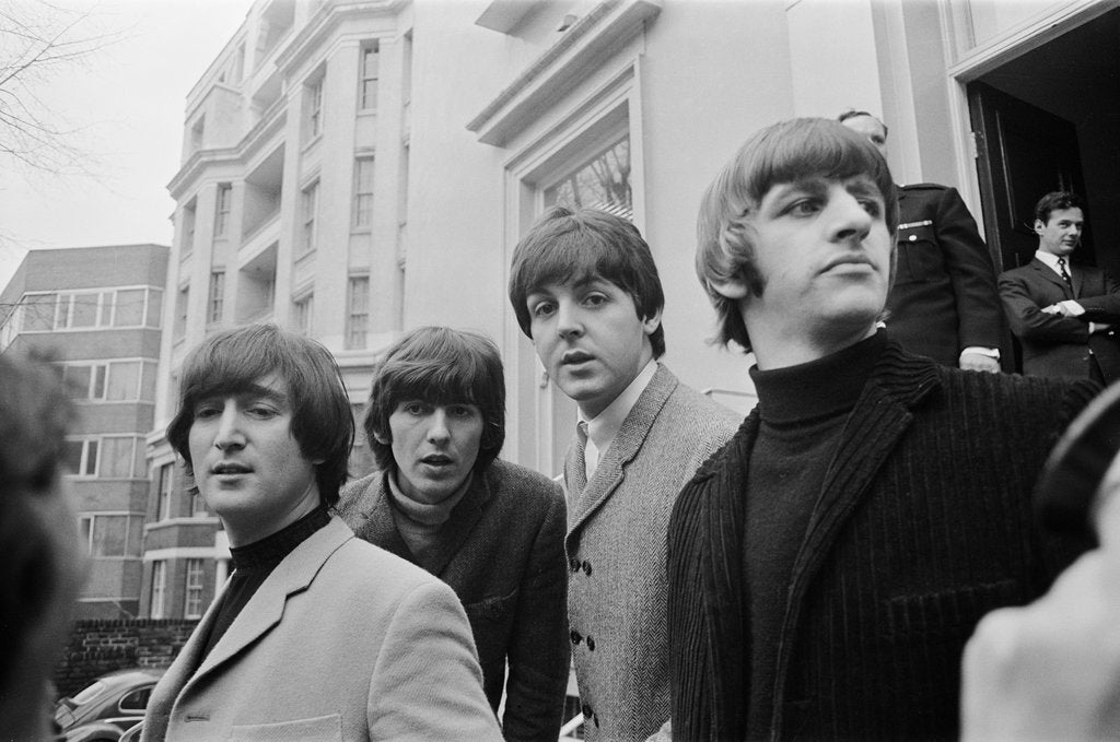 Detail of John Lennon passes his driving test by Tony Eyles