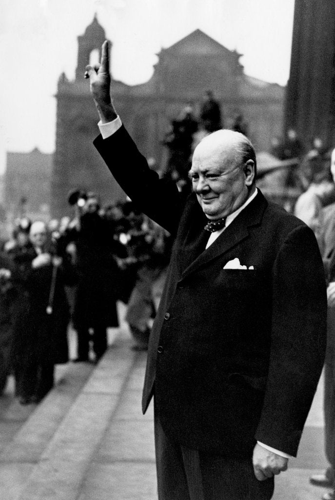 Winston Churchill by Daily Mirror
