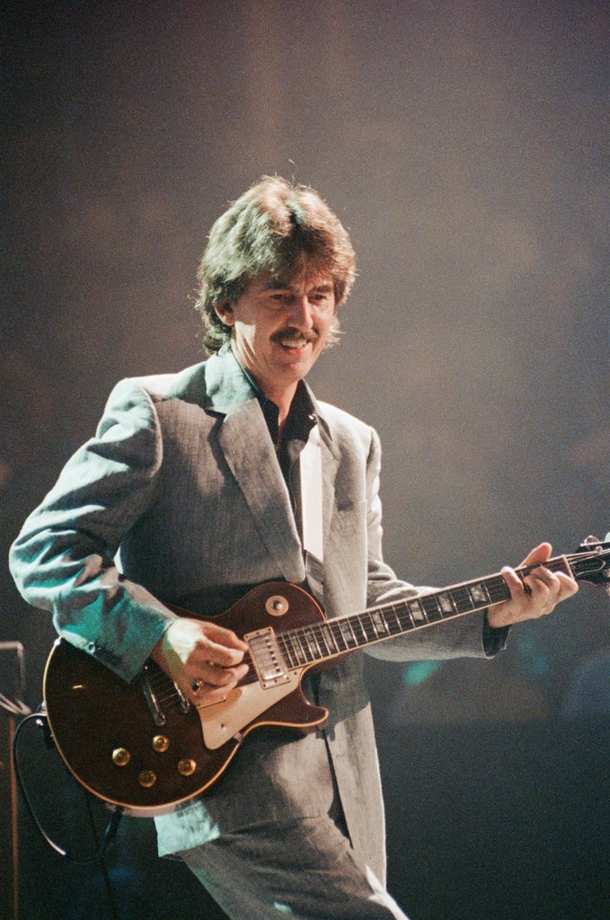 Detail of George Harrison by D. James