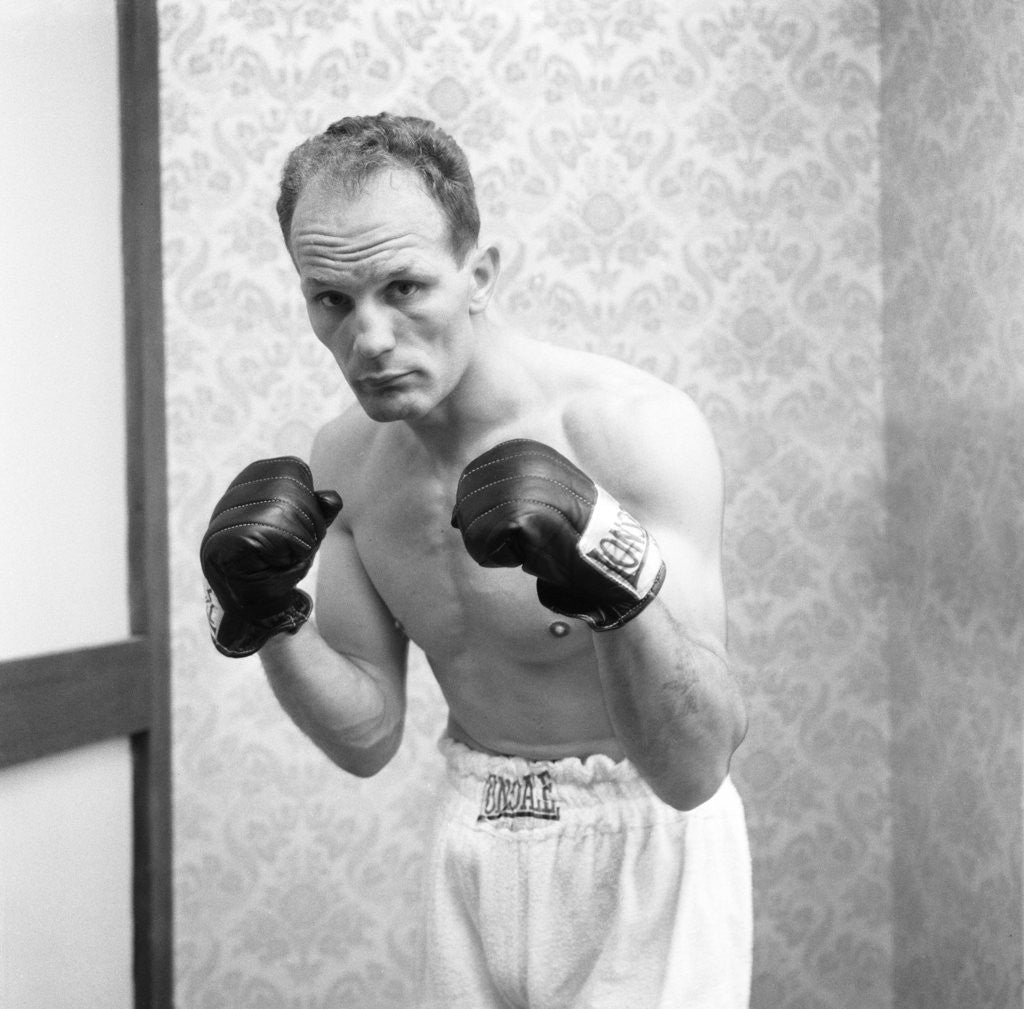 Detail of Henry Cooper in training by Monte Fresco