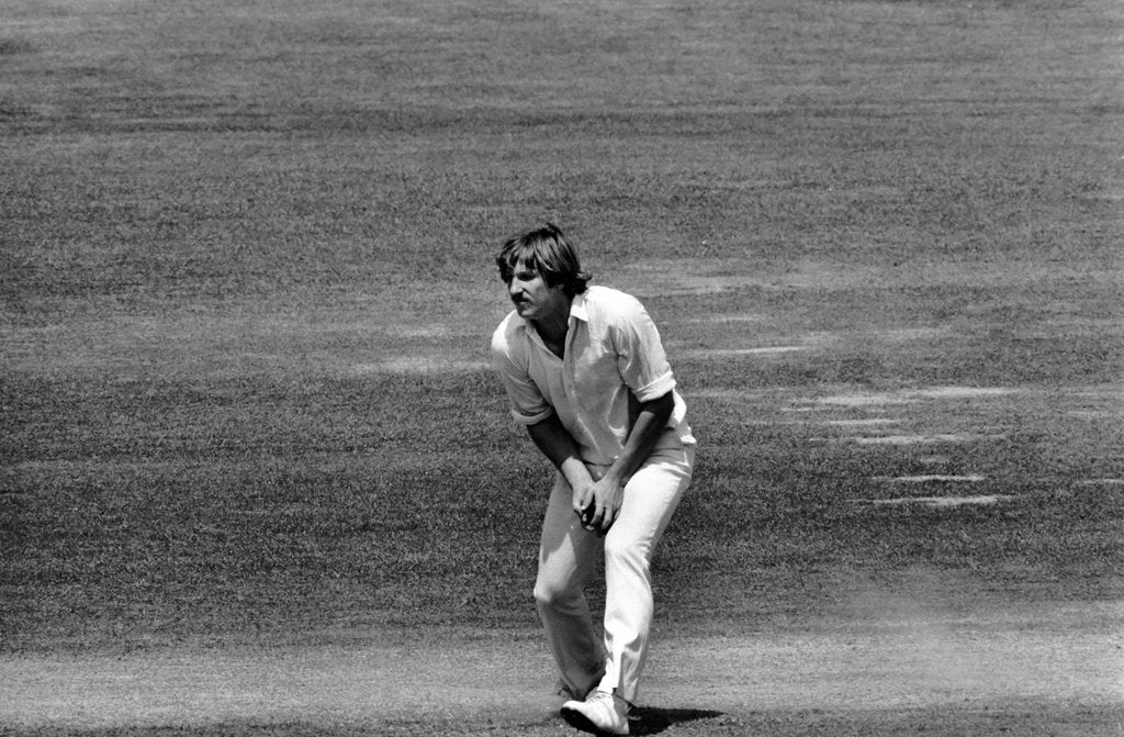 Detail of Ian Botham claims another victim by Anonymous
