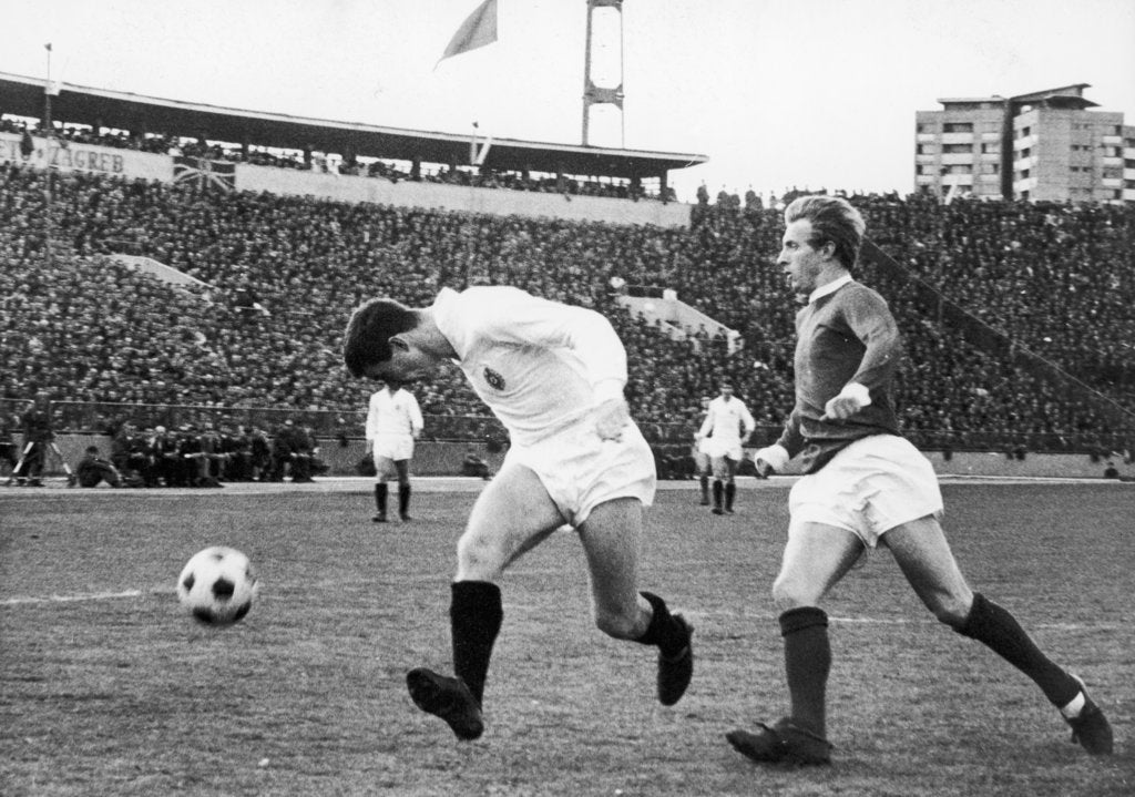 Detail of Partizan Belgrade v Manchester United European Cup Semi Final by Staff