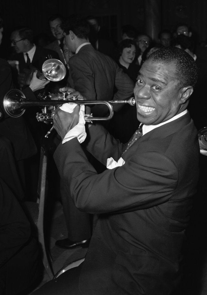 Detail of Louis Armstrong by Staff