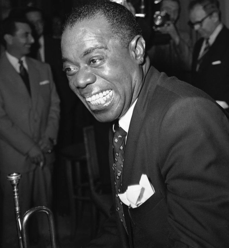 Detail of Louis Armstrong by Staff