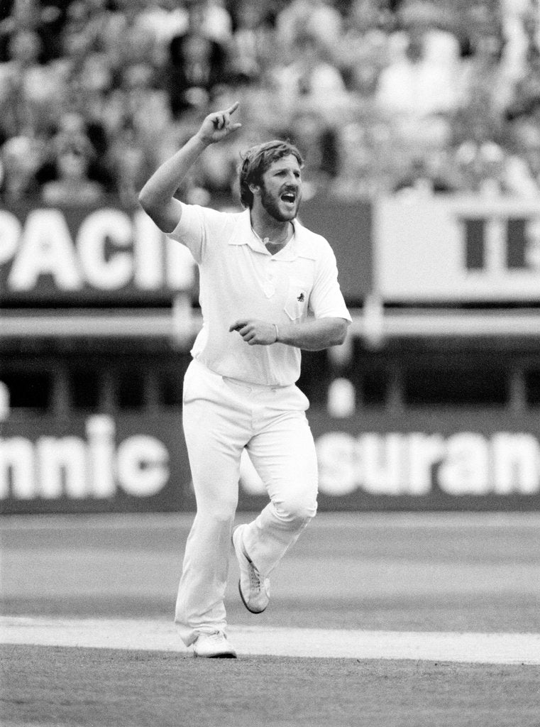 Detail of The Ashes. England v Australia 4th Test match by Anonymous