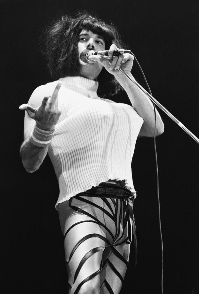 Detail of Queen at Wembley Arena by Anonymous