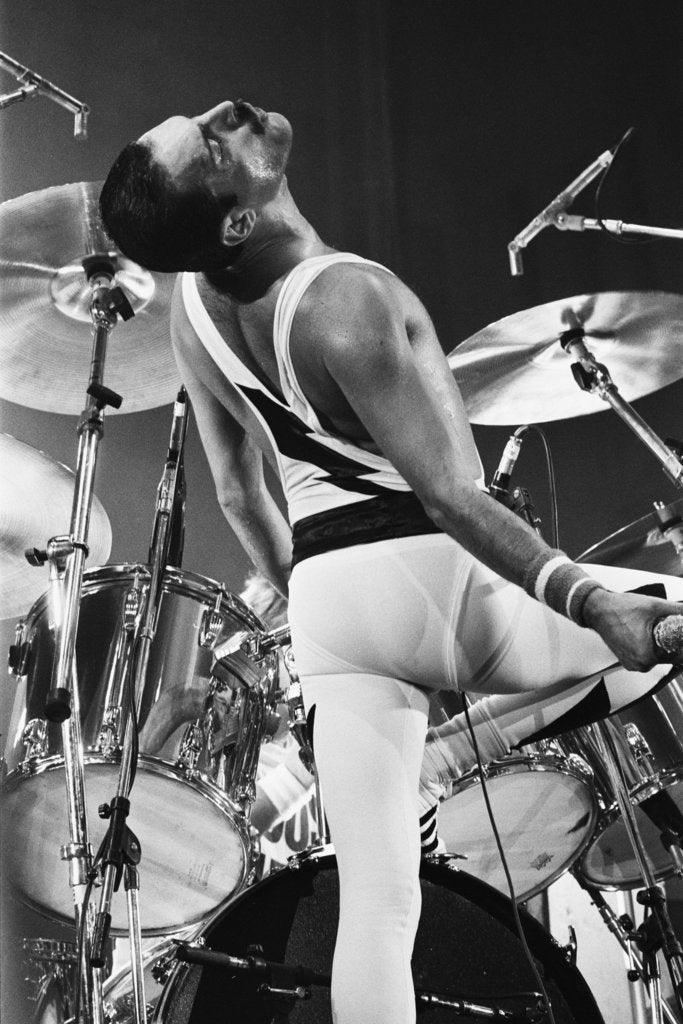 Detail of Queen at Wembley Arena by Anonymous