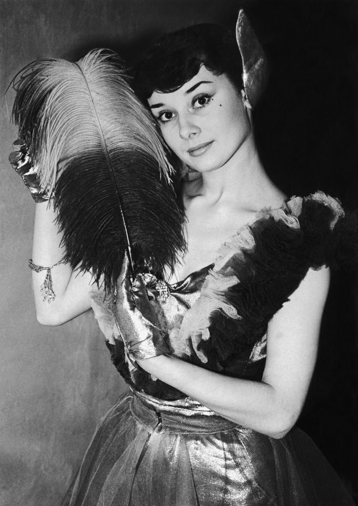 Detail of Audrey Hepburn by Staff