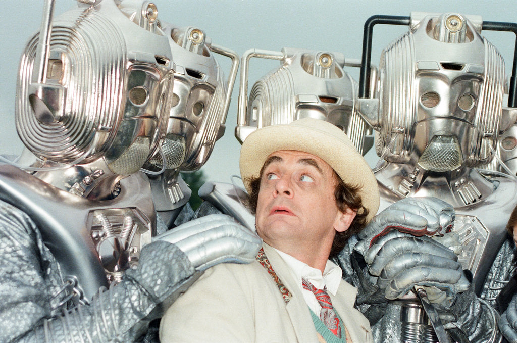 Detail of Sylvester McCoy as the Doctor by Anonymous