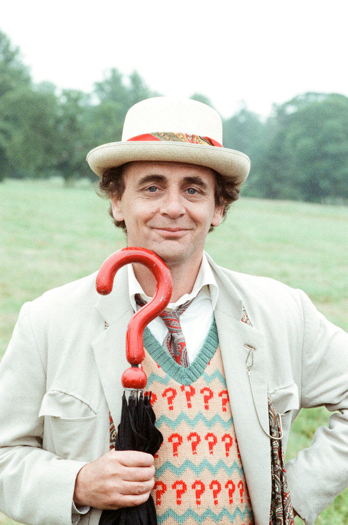 Detail of Sylvester McCoy as the Doctor by Anonymous
