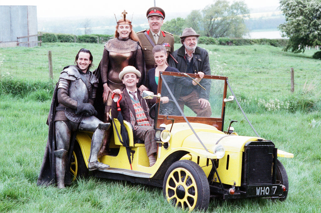 Detail of Sylvester McCoy as the Doctor by Anonymous