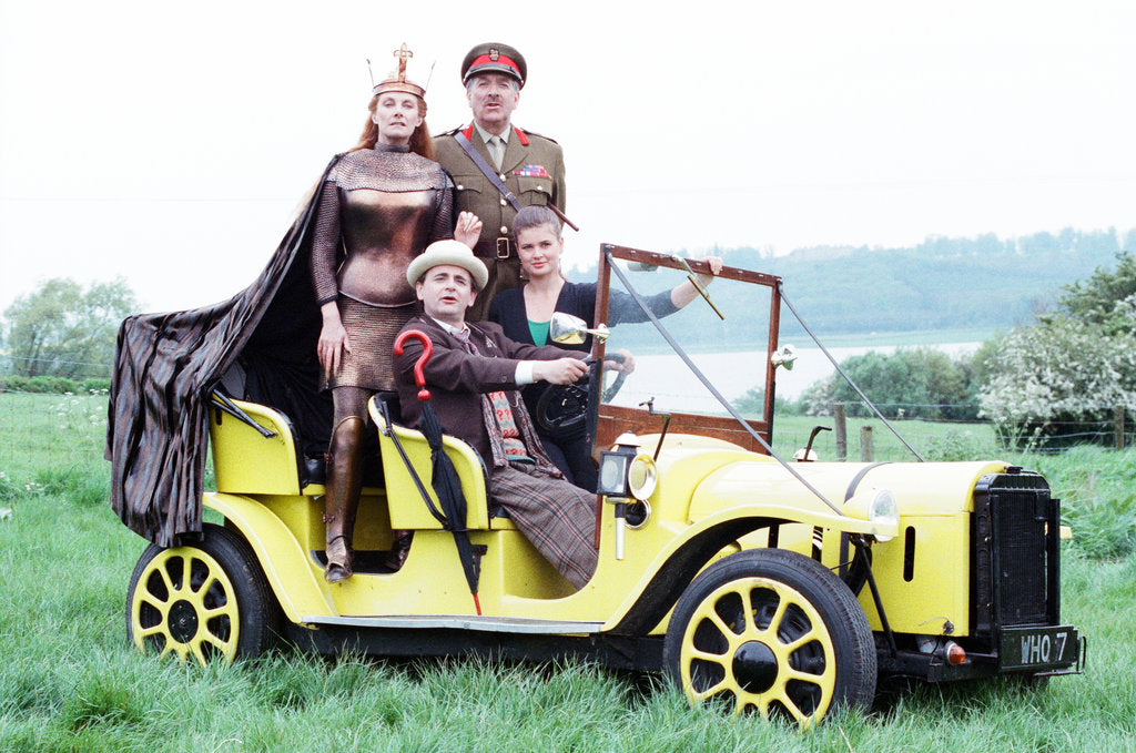 Detail of Sylvester McCoy as the Doctor by Anonymous