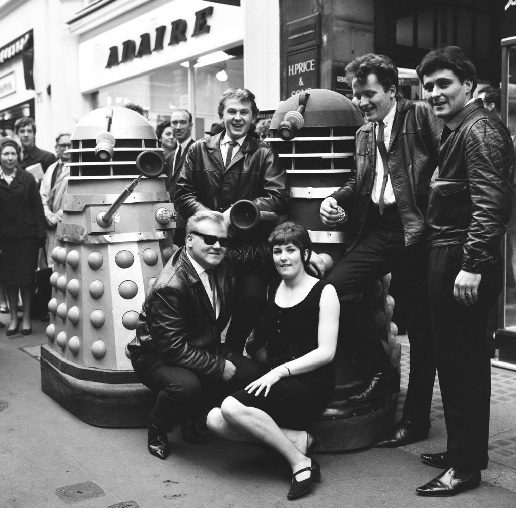 Detail of The Daleks come to Bond Street by Staff