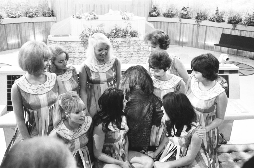 Detail of On the set of the Dr Who adventure 'The Ark' by Anonymous