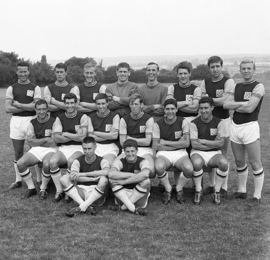 Detail of West Ham FC, 2nd August 1961 by Staff