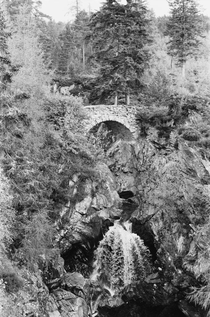 Detail of The falls of Bruar by Anonymous