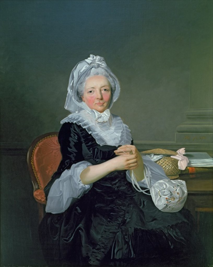 Detail of Mrs Pearce, 1786 by Francis Wheatley