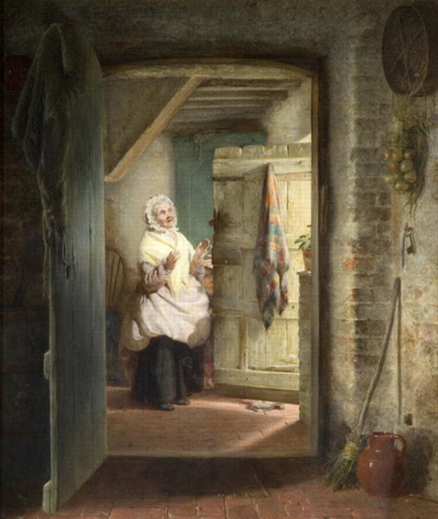 Detail of The Surprise by George Bernard O'Neill