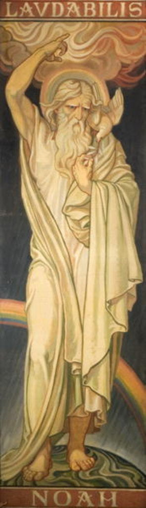 Detail of Prophets from the Old Testament: Noah, c.1910 by Frederic James Shields