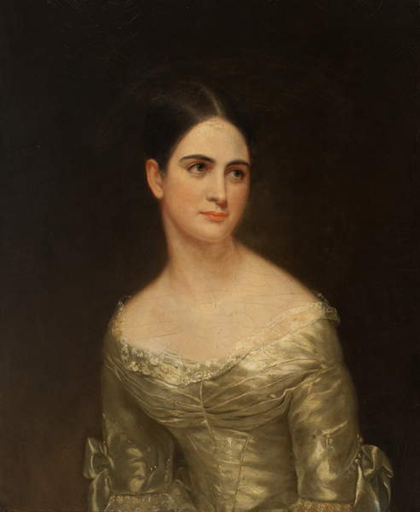 Detail of Miss Pearce, c.1840 by American School