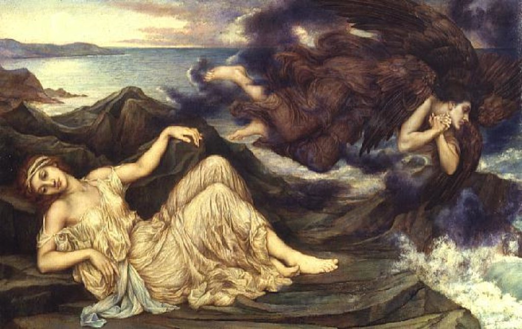 Detail of Port after Stormy Seas, 1905 by Evelyn De Morgan