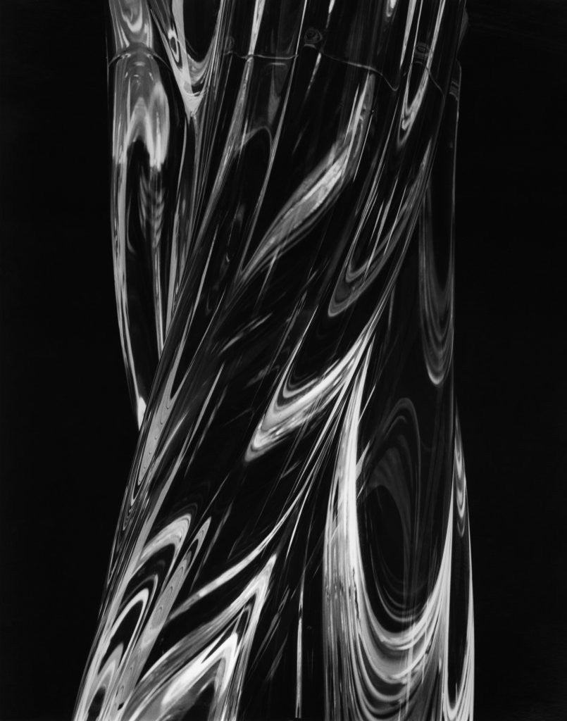 Detail of Swirling Glasswork by Brett Weston