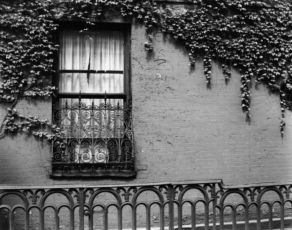 Detail of Building, New York, 1944 by Anonymous