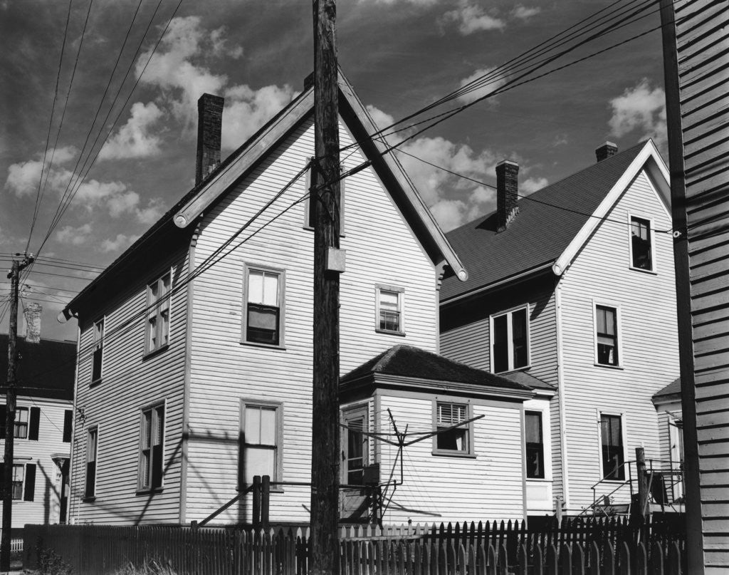Detail of White Houses, New York, 1944 by Anonymous