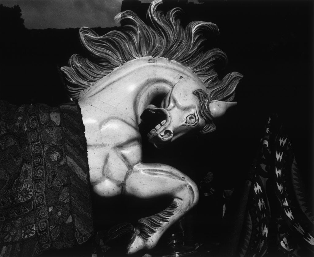 Detail of Carousel Horse, 1982 by Corbis