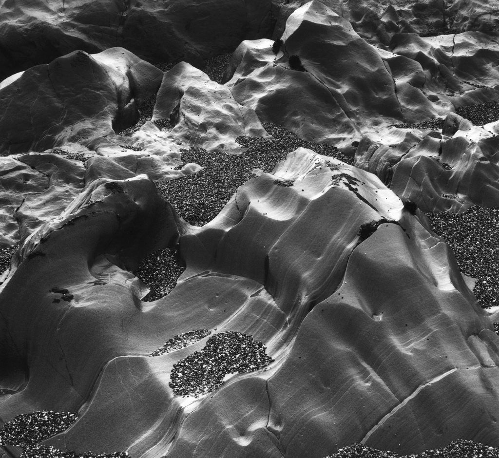 Detail of Beach Rock Formations by Anonymous