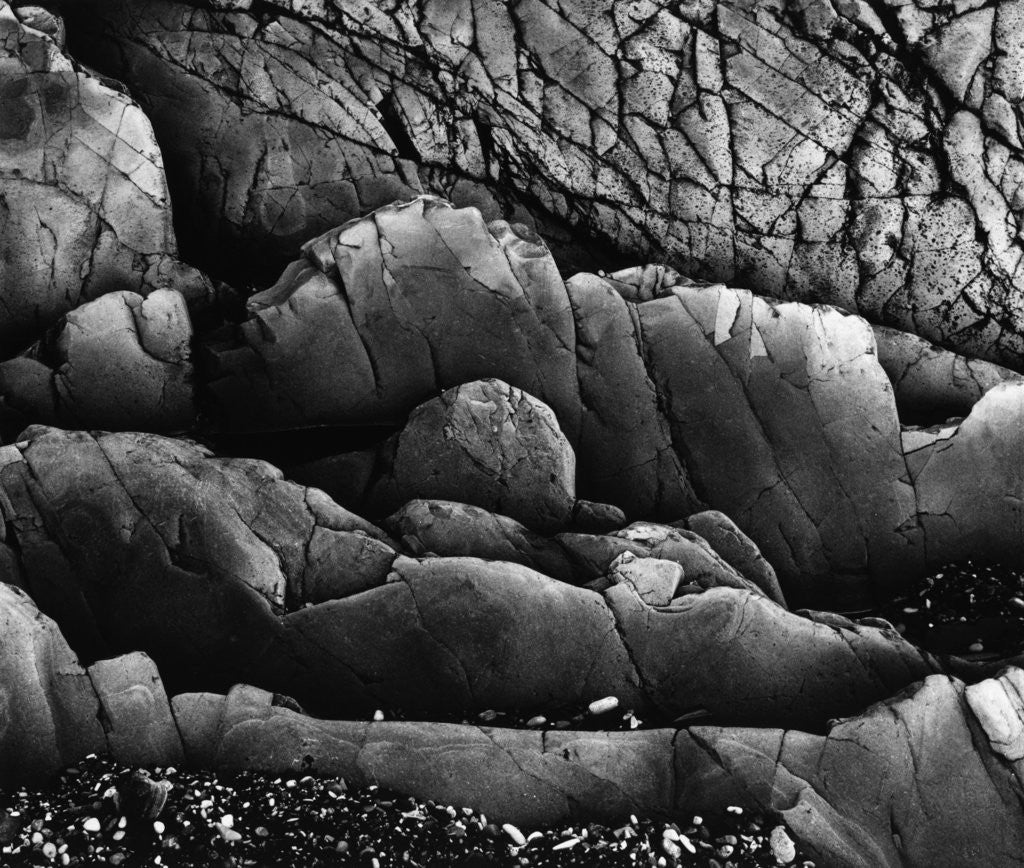 Detail of Beach Rocks by Brett Weston
