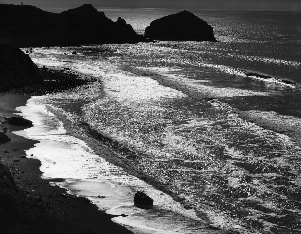Detail of Beach Waves by Anonymous