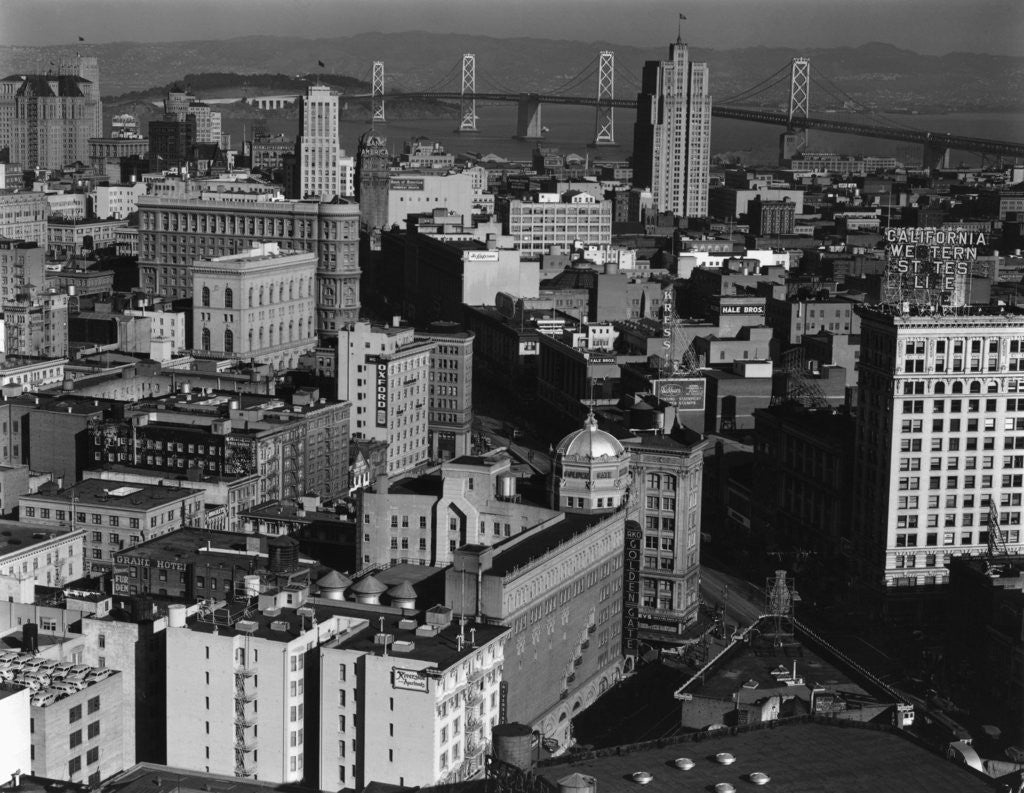 Detail of San Francisco, 1939 by Anonymous