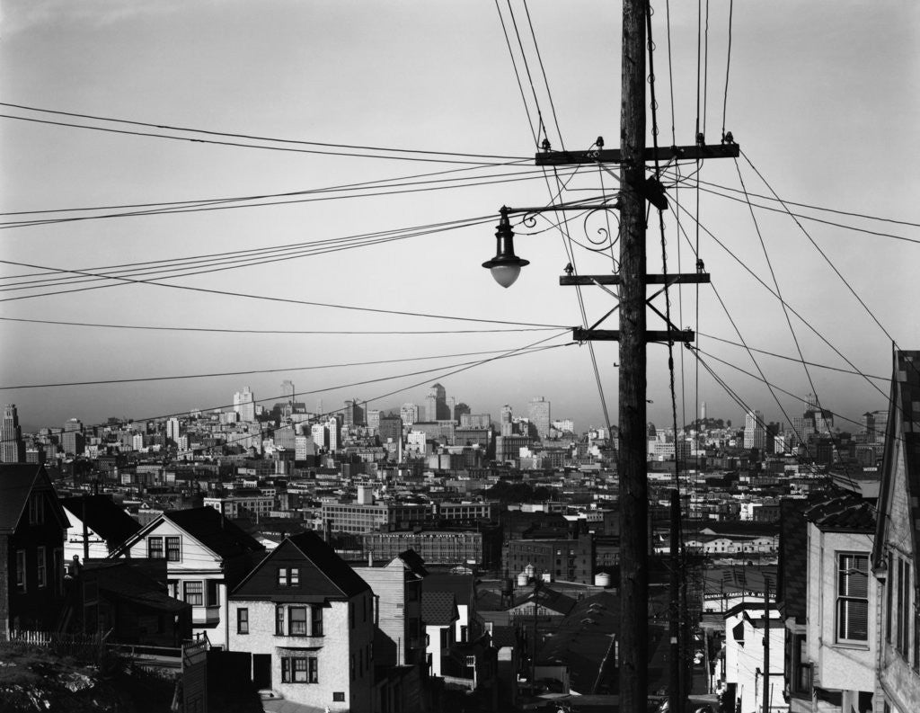 Detail of San Francisco, 1939 by Anonymous