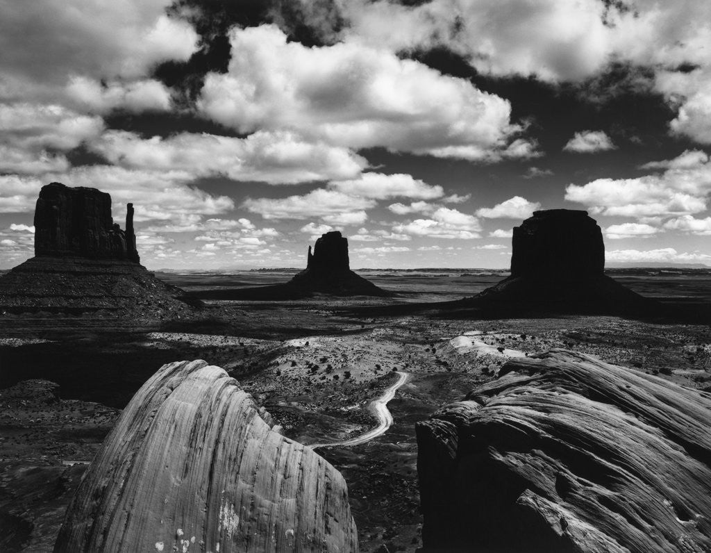 Detail of Desert Mesas by Anonymous