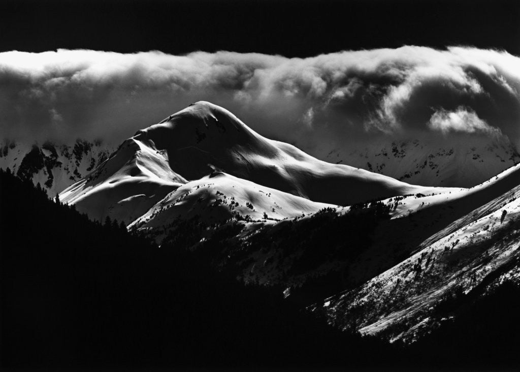 Detail of Mountain, Alaska, 1973 by Anonymous