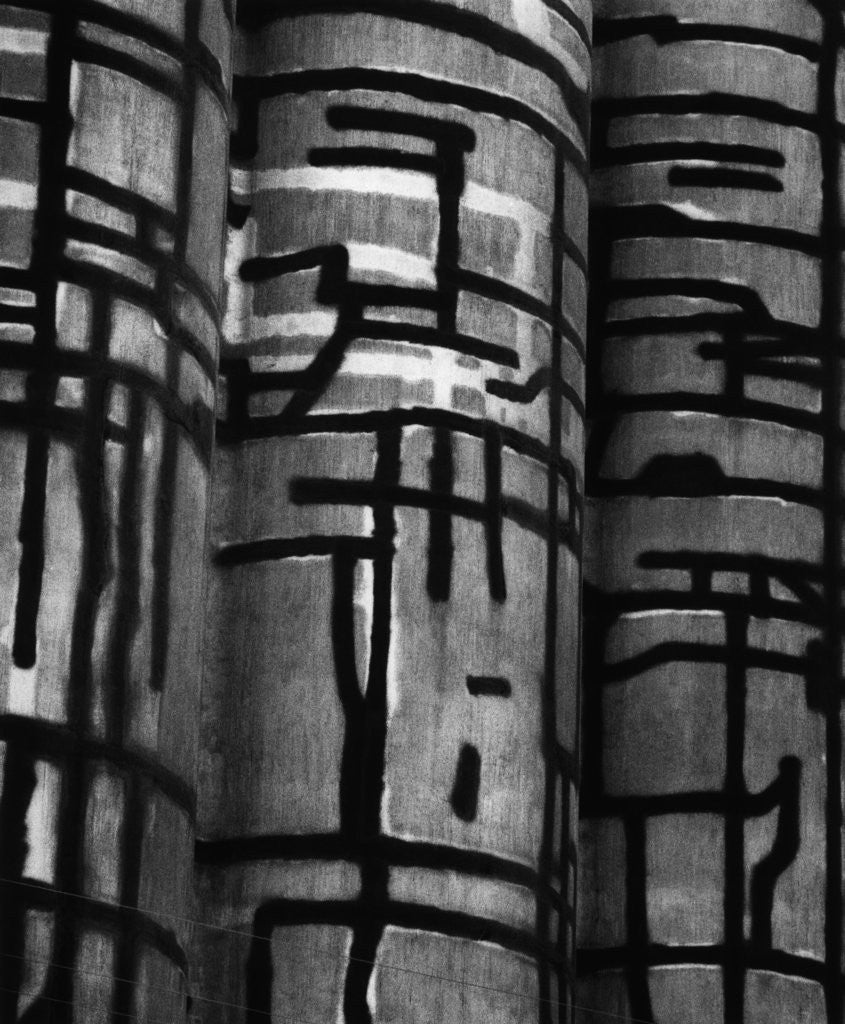 Detail of Silos by Anonymous