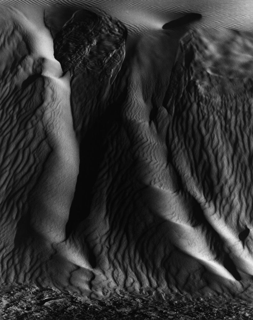 Detail of Dune Abstraction, White Sands, 1975 by Anonymous