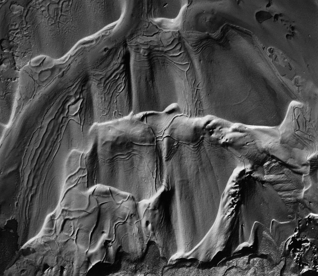 Detail of Wet Mud, 1974 by Anonymous