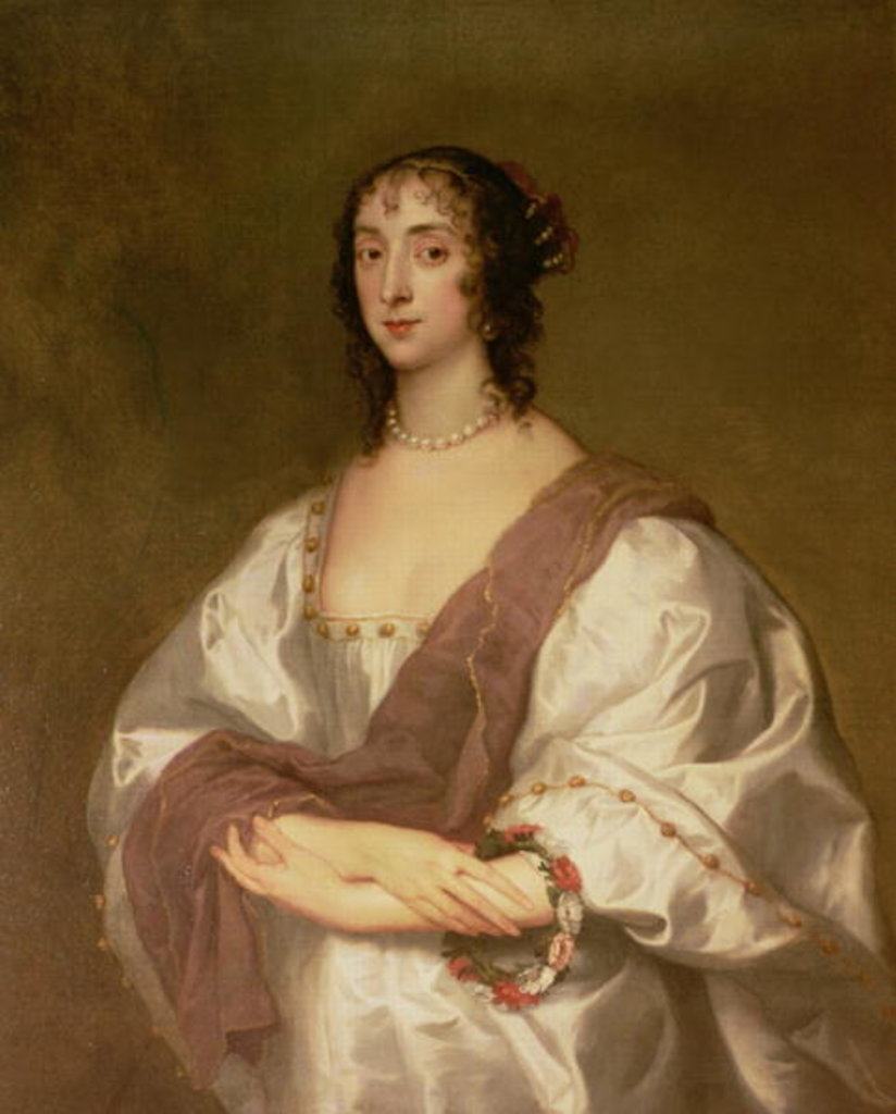 Detail of Lady Killigrew by Anthony van Dyck