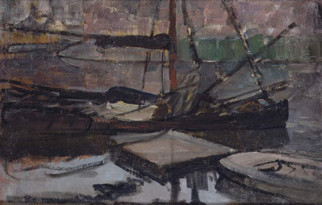 Detail of Stadhouderskade near the Amsterdam House of Detention, 1899-1900 by Piet Mondrian