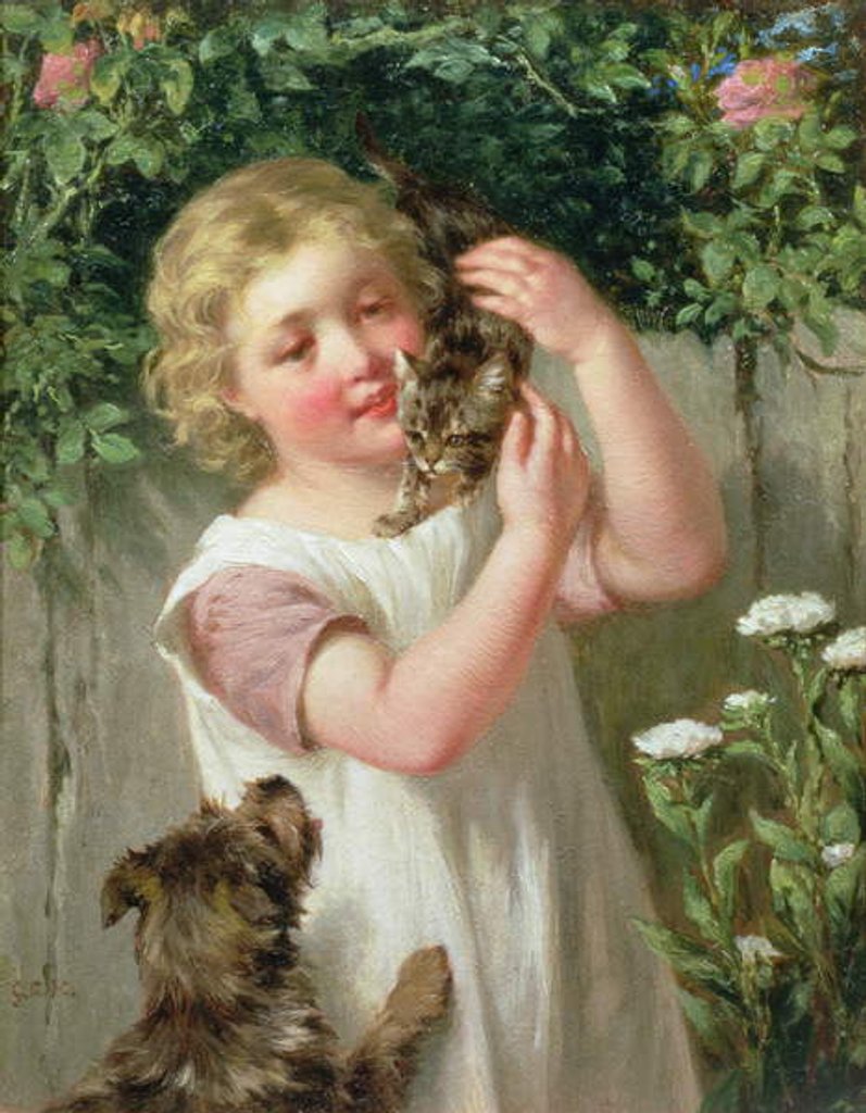 Detail of Rivals by George Augustus Holmes