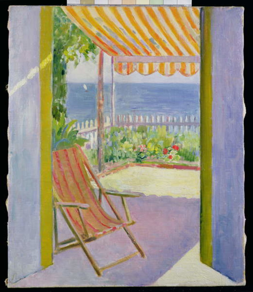 Detail of The Terrace, D'Arcachon by Mildred Bendall
