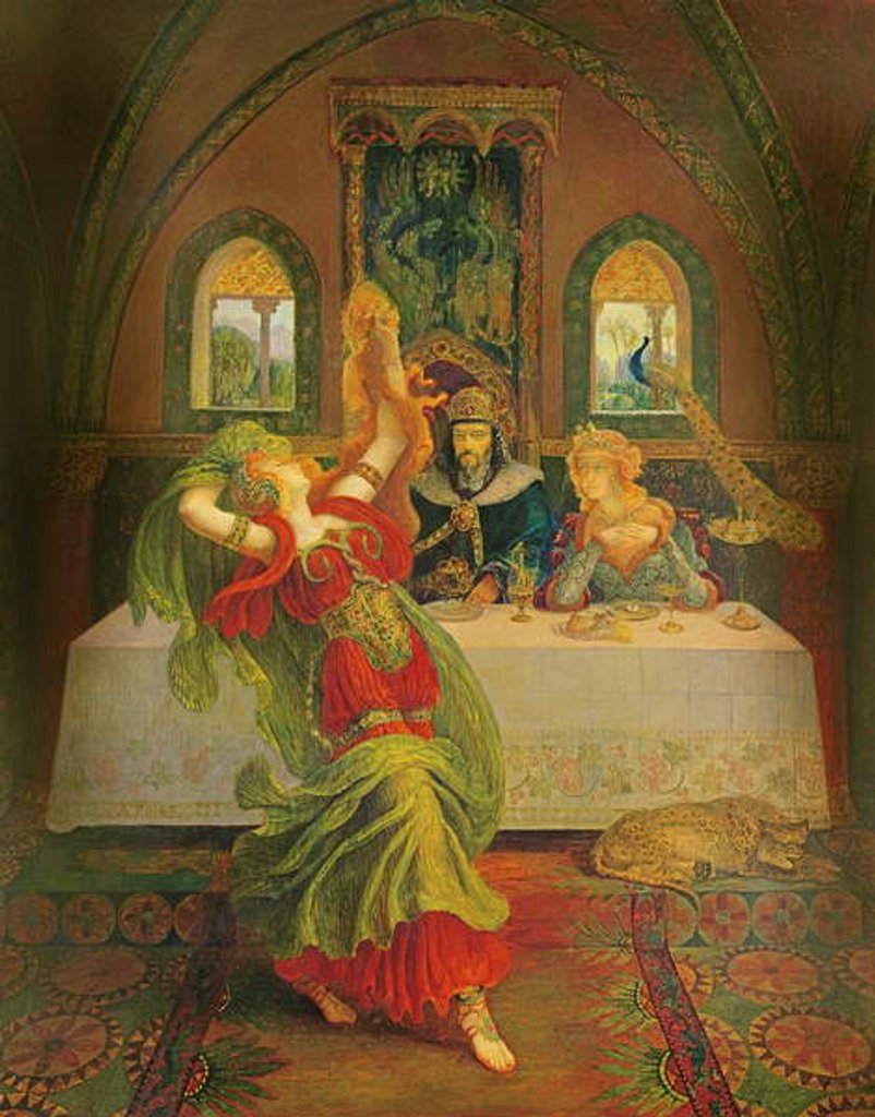 Detail of The Dance of the Seven Veils by Armand Point