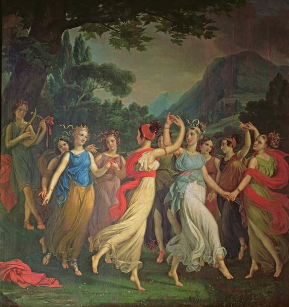 Detail of Dance, c.1802 by Joseph Paelinck