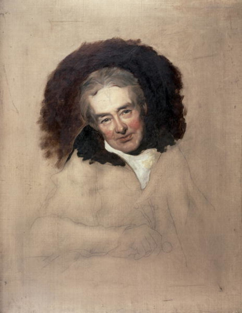 Detail of Portrait of William Wilberforce by George Richmond by Thomas Lawrence