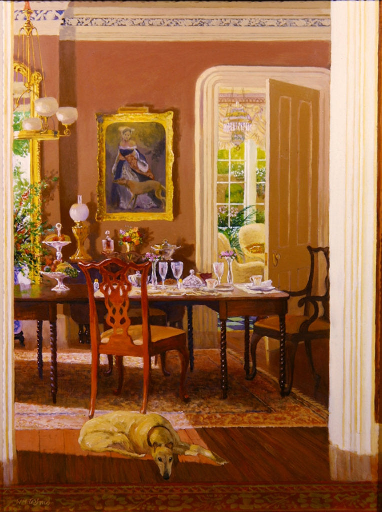 Detail of Dining Room by William Ireland
